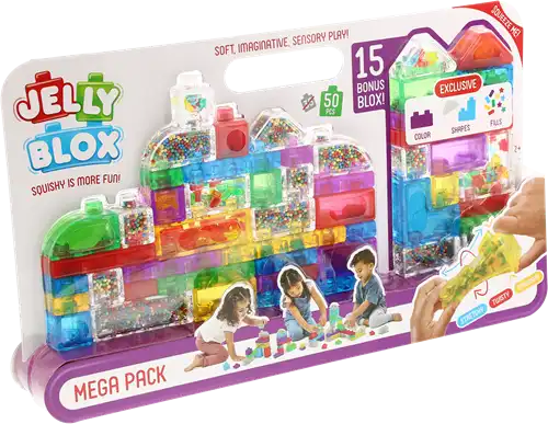 Jelly Blox Mega Pakket – Sensorisch Bouwplezier!